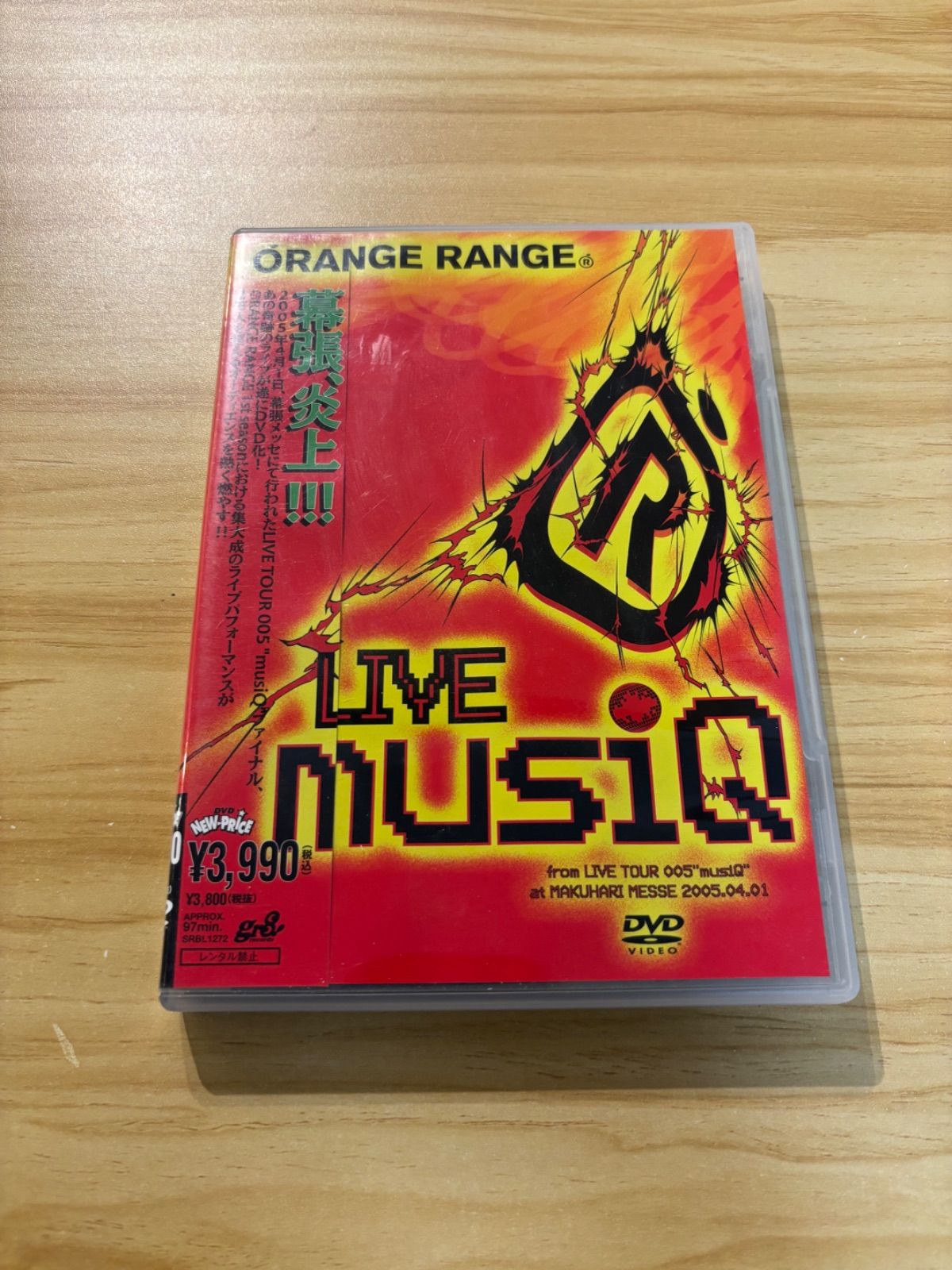 中古][DVD] ORANGE RANGE LIVE musiQ / M04686 - メルカリ