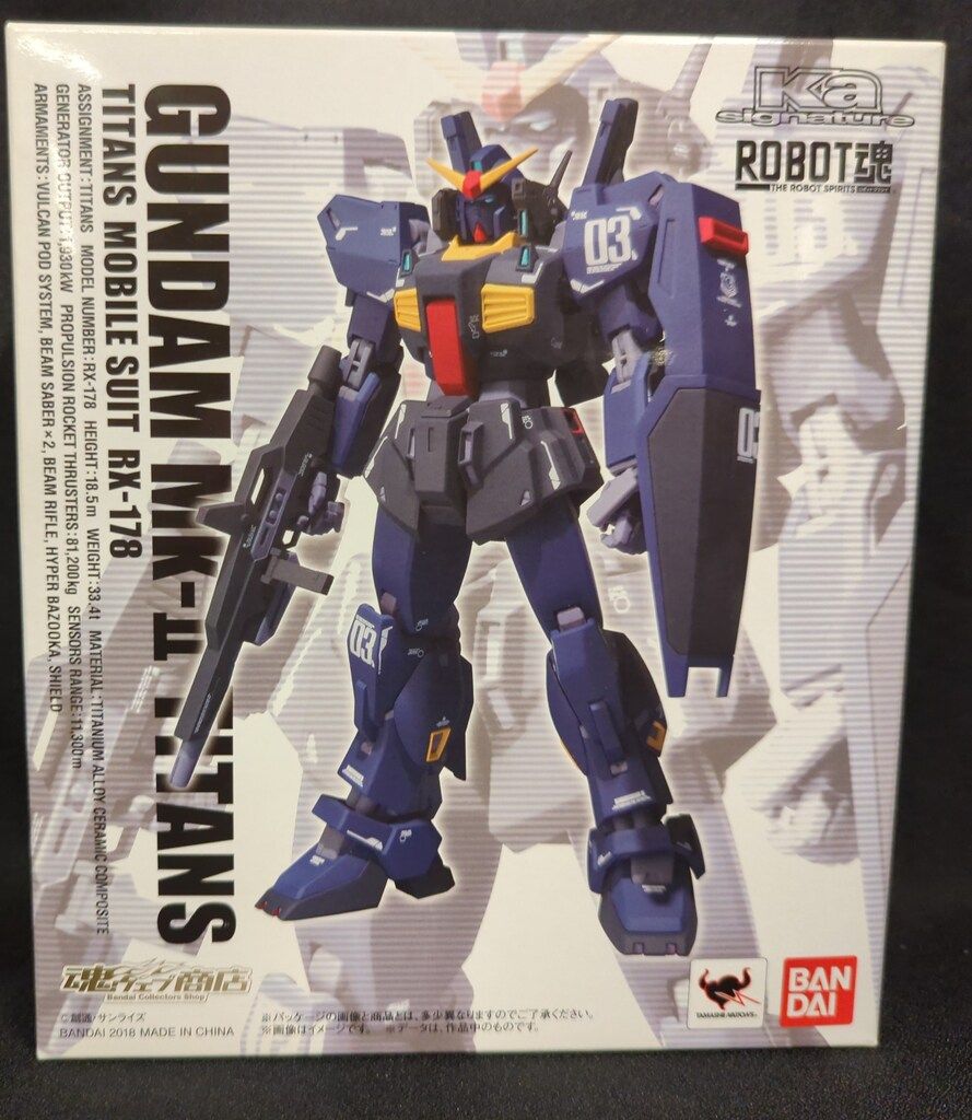 バンダイ ROBOT魂/Ka signature 機動戦士Zガンダム ガンダムMk-II ティターンズ仕様