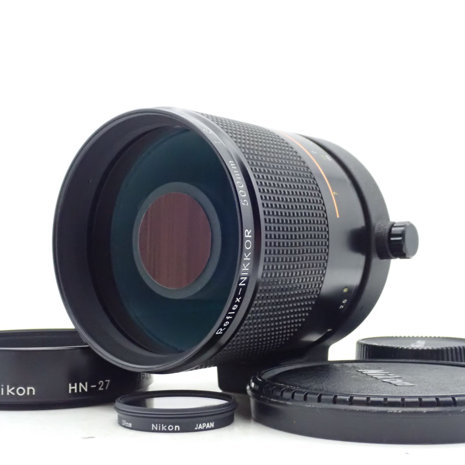 美品 Nikon New Reflex Nikkor 500mm f8 超望遠 単焦点 マニュアル ミラーレンズ 183632