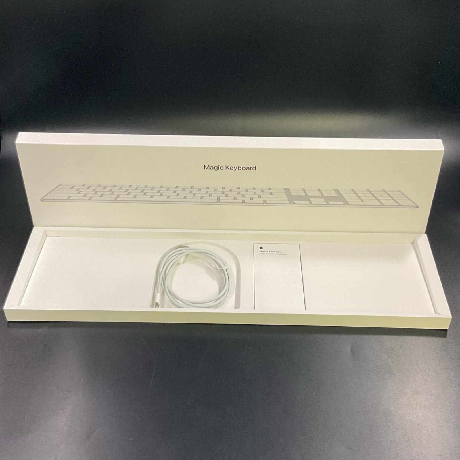 全額返金保証】【最速発送】Apple Magic Keyboard MQ052J/A 美品 動作