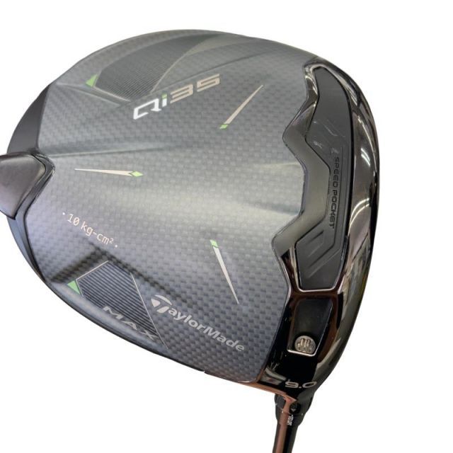 【中古】 テーラーメイド Qi35 MAX 9° ドライバー DR リシャフト (フレックスその他) メンズ 男性用 右利き 右用 Cランク ゴルフクラブ