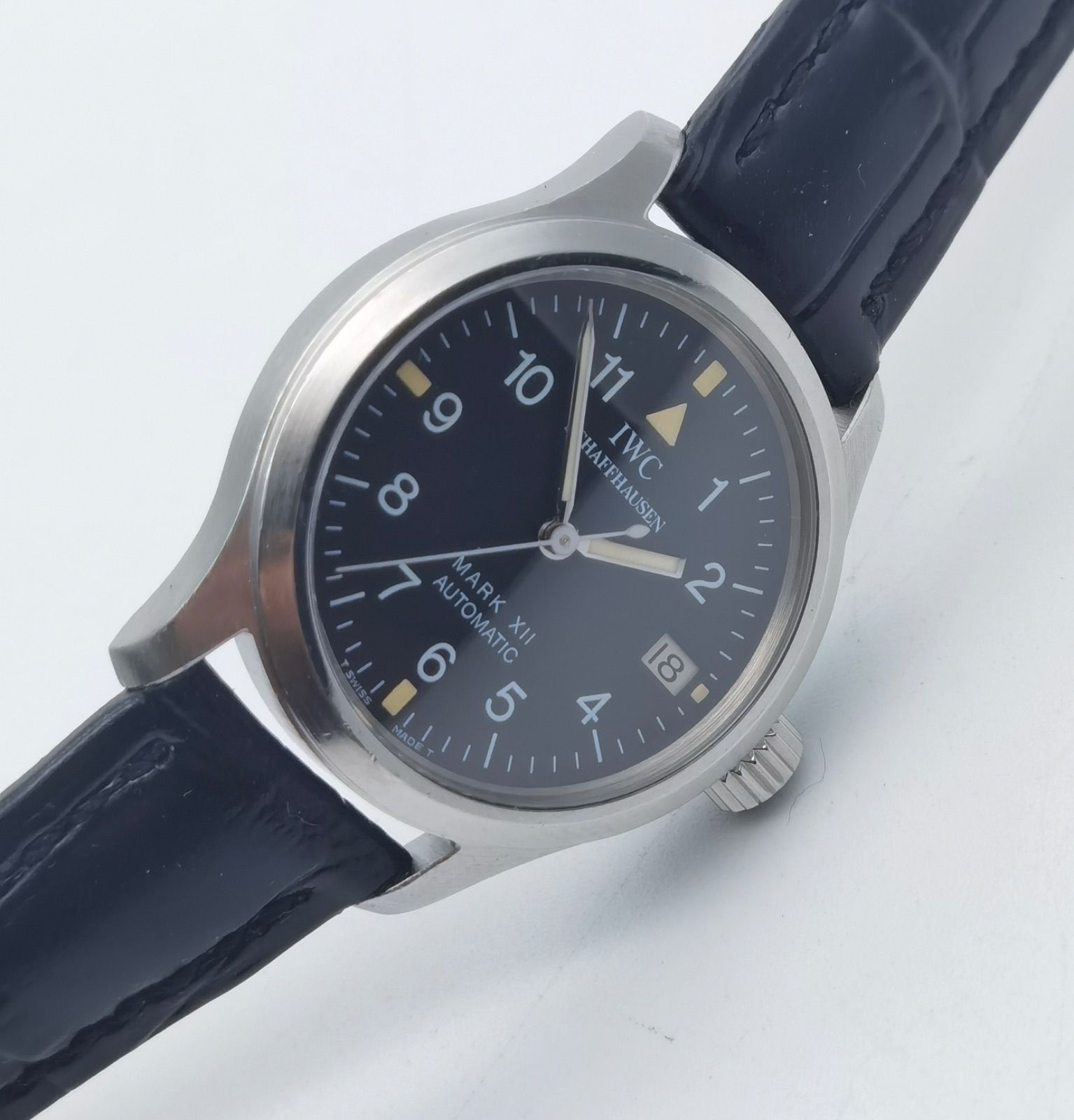 中古 IWC 4421 SCHAFFHAUSEN パイロットウォッチ IW442101 マーク12 