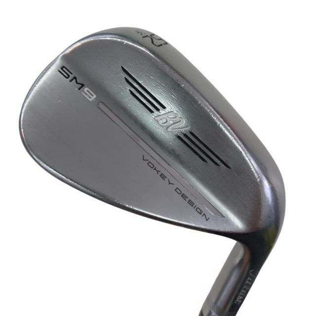 【中古】 タイトリスト VOKEY SPIN MILLED SM9 ツアークロム 52°/08°F ウェッジ WG BV 105 (フレックスその他) メンズ 男性用 右利き 右用 Cランク ゴルフクラブ