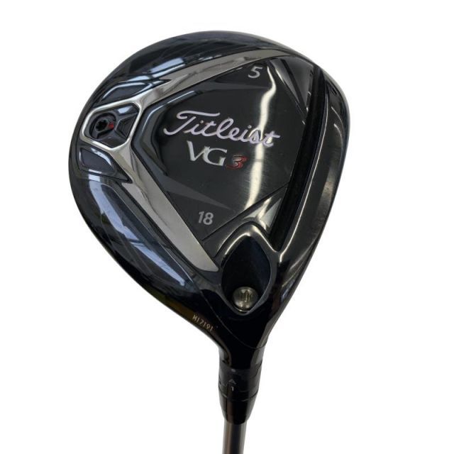 【中古】 タイトリスト Titleist VG3(2018) 5W フェアウェイウッド FW Titleist VG F(2018) (フレックスS) メンズ 男性用 右利き 右用 Cランク ゴルフクラブ