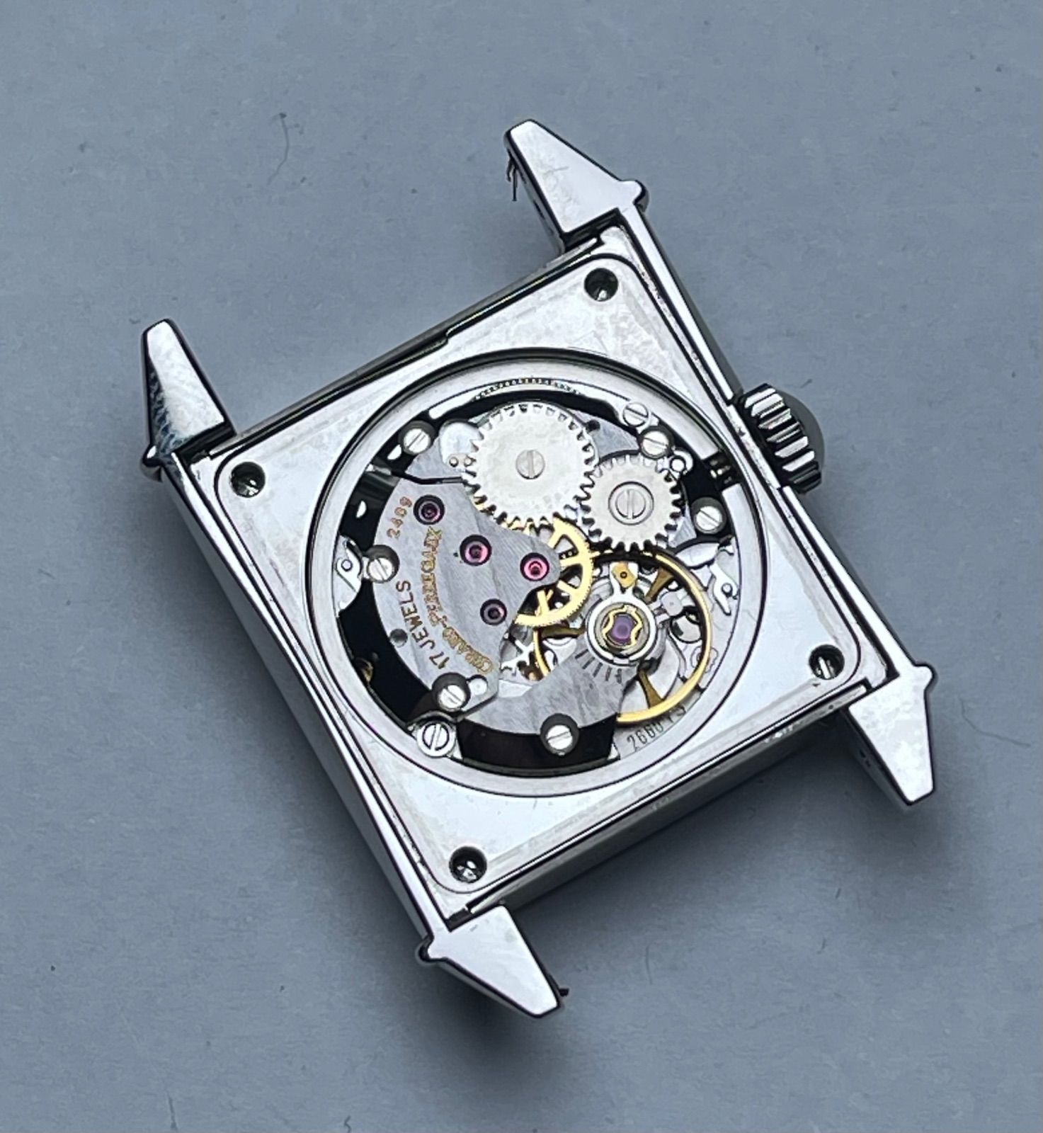 中古美品 ジラールペルゴ GIRARD-PERREGAUX ヴィンテージ 1945 2590 