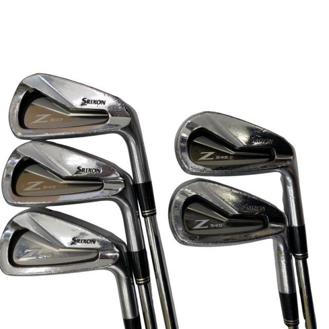 【中古】 ダンロップ SRIXON Z545 6S アイアンセット IR NS PRO 980GH D.S.T (フレックスS) メンズ 男性用 右利き 右用 Dランク ゴルフクラブ