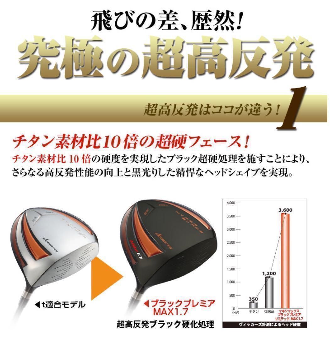 76歳317Yの超高反発仕様で40yUP! ハイパーブレードΓ MAX1.7 ☆76歳317Yの超高反発モデルで40yUP! ハイパーブレードΓ MAX1.7 - メルカリ