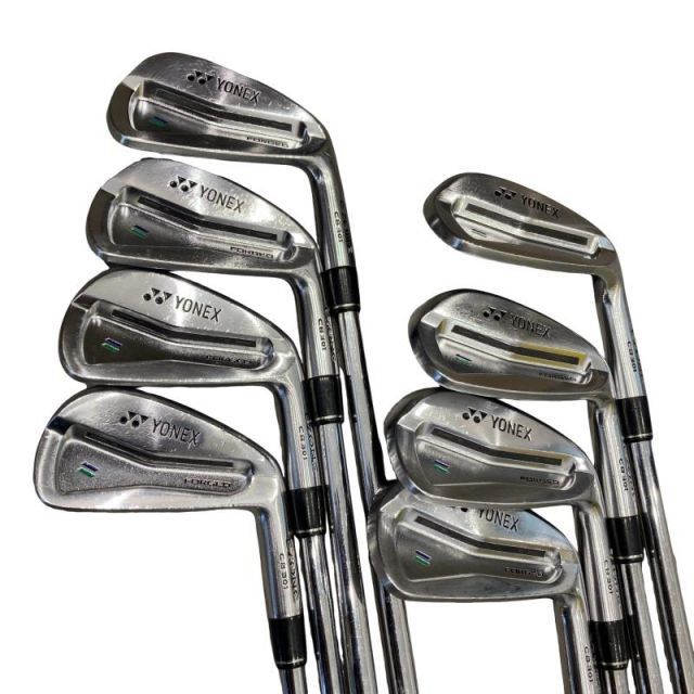 【中古】 ヨネックス EZONE CB 301 FORGED 8S アイアンセット IR 純正特注シャフト (フレックスX) メンズ 男性用 右利き 右用 Cランク ゴルフクラブ