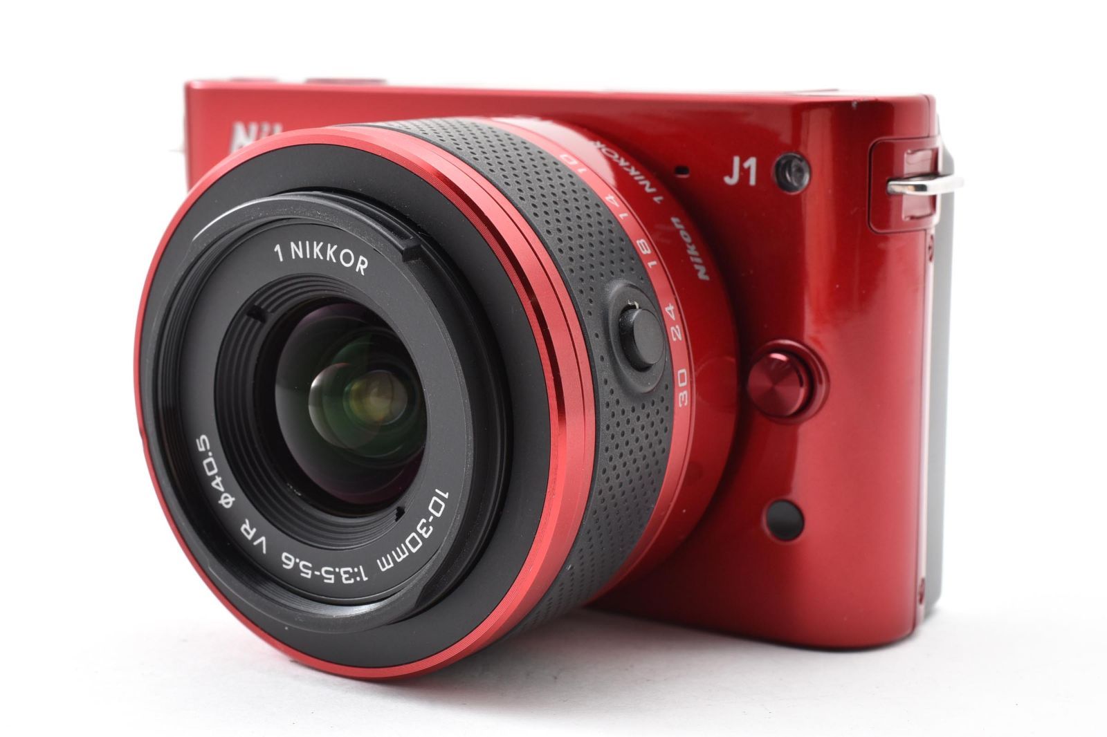 ★美品★ニコン 1 J1 レッド10-30mmf3.5-5.6#2152 ☆美品☆ニコン 1 J1 レッド10-30mmf3.5-5.6#2152 - メルカリ