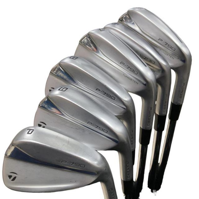 【中古】 テーラーメイド Taylor Made P・790(2021) 6S アイアンセット IR NS PRO MODUS3 TOUR105 (フレックスS) メンズ 男性用 右利き 右用 Cランク ゴルフクラブ単体アイアン