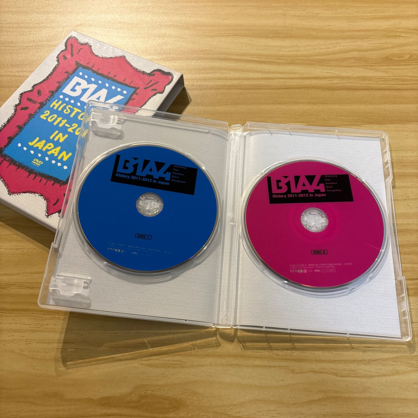 中古][DVD] B1A4 / B1A4 HISTORY 2011-2012 IN JAPAN〈2枚組