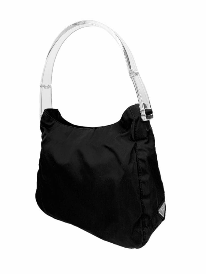 PRADA プラダ トートバッグ B8172 ナイロンバッグ ブラック レディース