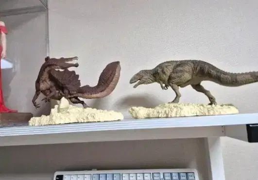 16番作業室 カルカロドントサウルス vs スピノサウルス