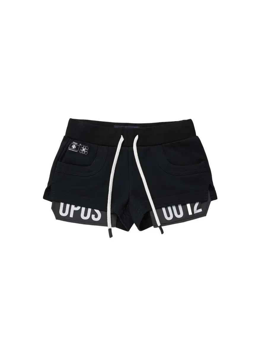 CLASSIC PATCHED MICRO SWEAT PANTS BLACK