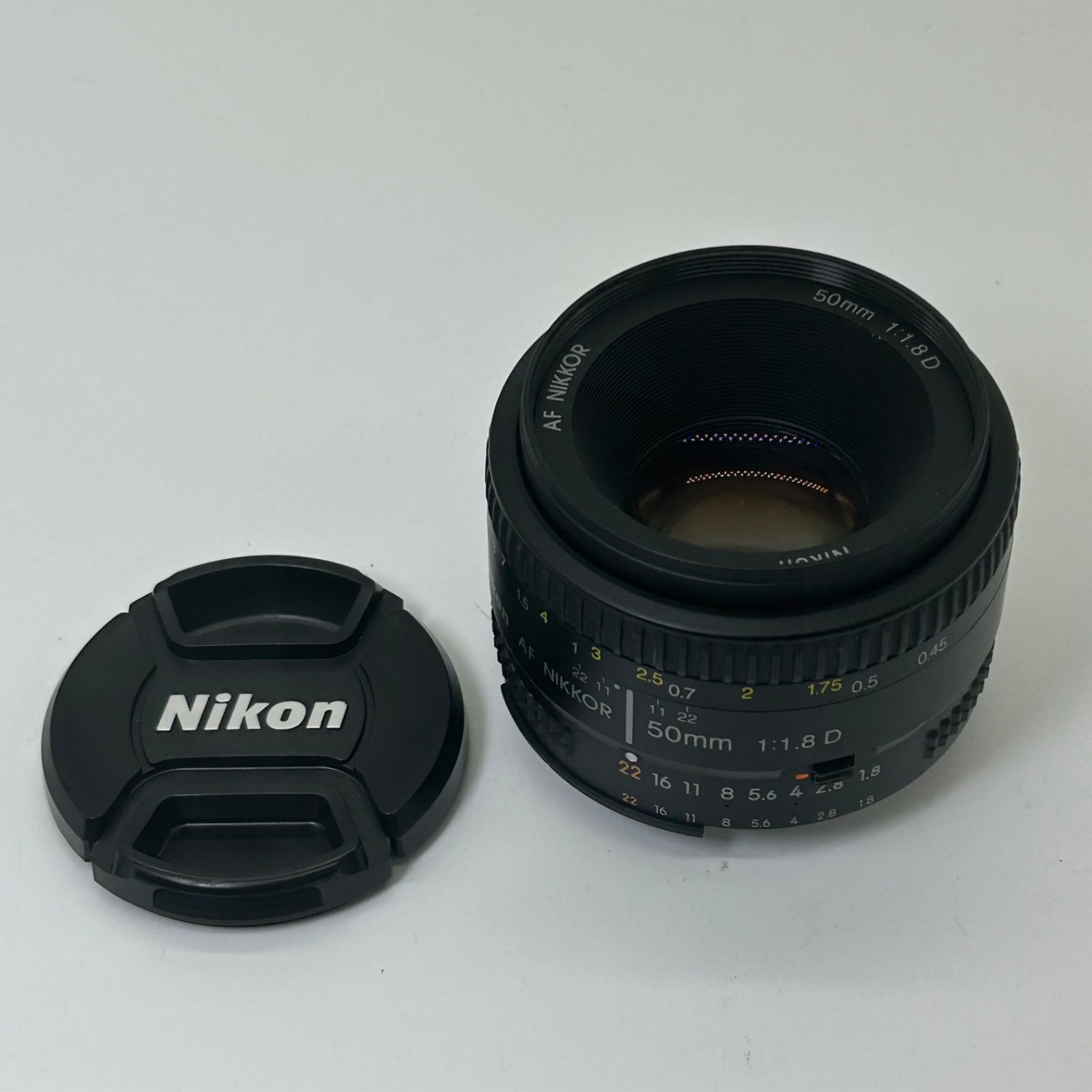 Nikon AF NIKKOR 50mm F1.8D 単焦点 Fマウント AF動作確認済