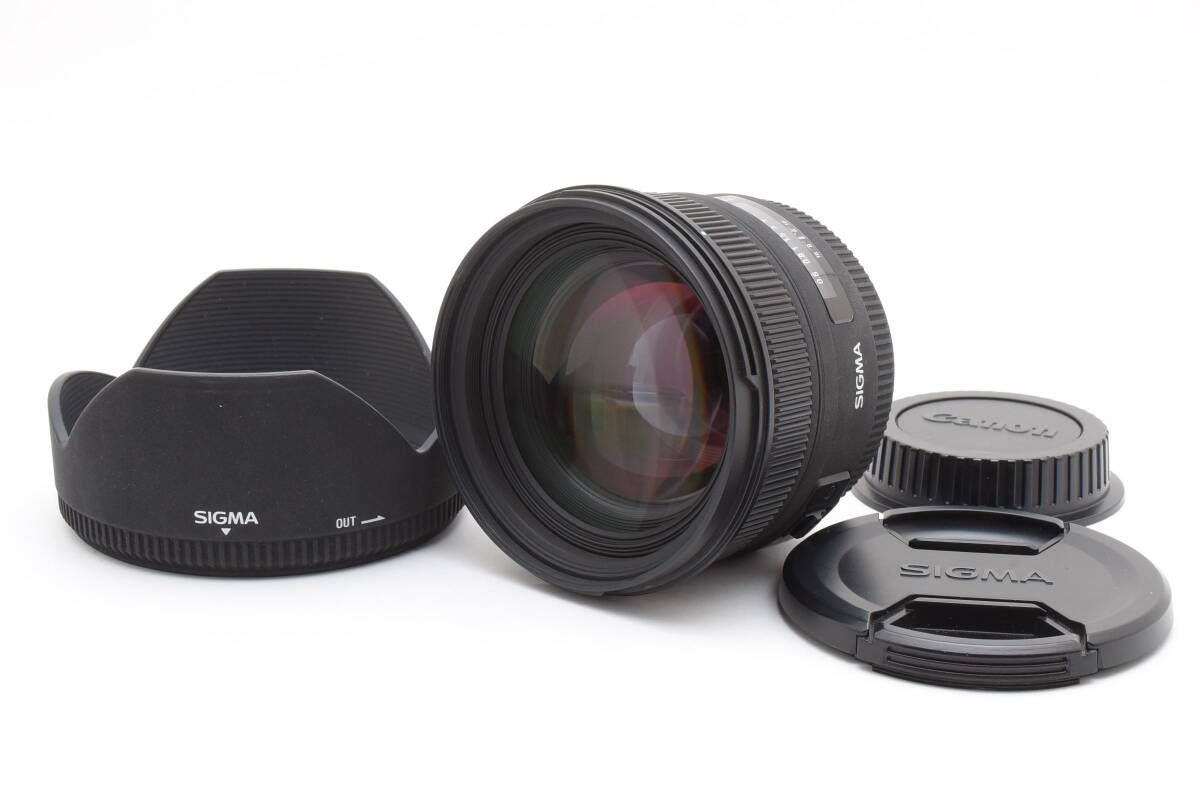 ★極上品★シグマ SIGMA 50mm F1.4 DG HSM CANON キヤノン用★　YM1772＃12