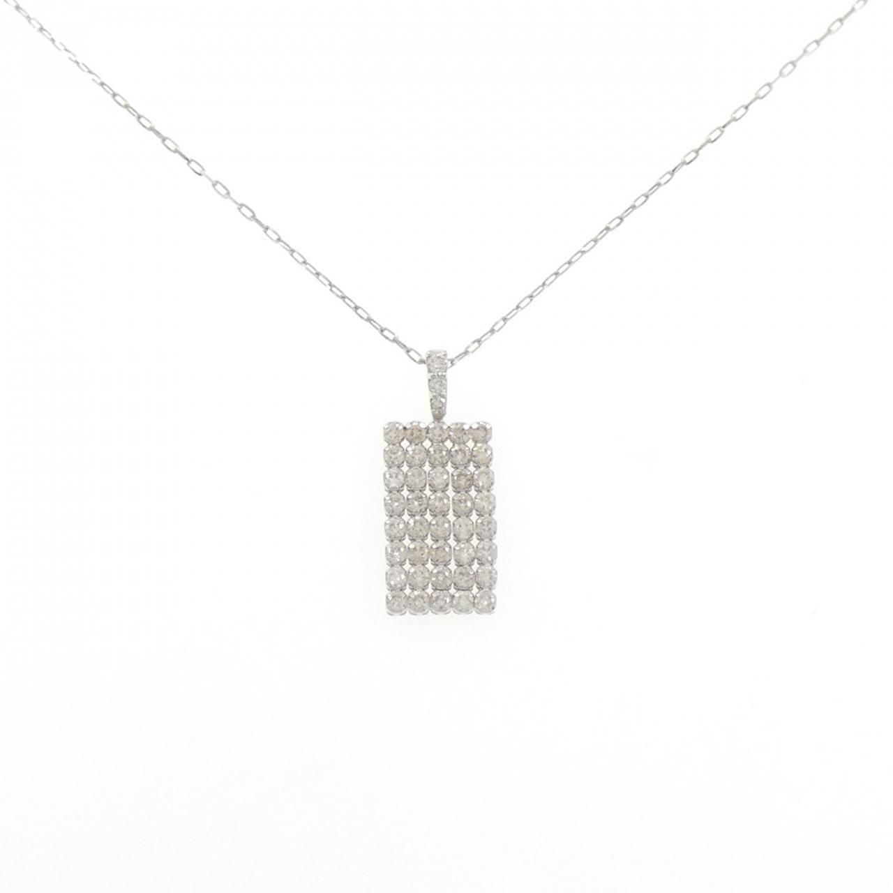 PT900/PT850 ダイヤモンド ネックレス 0.50CT