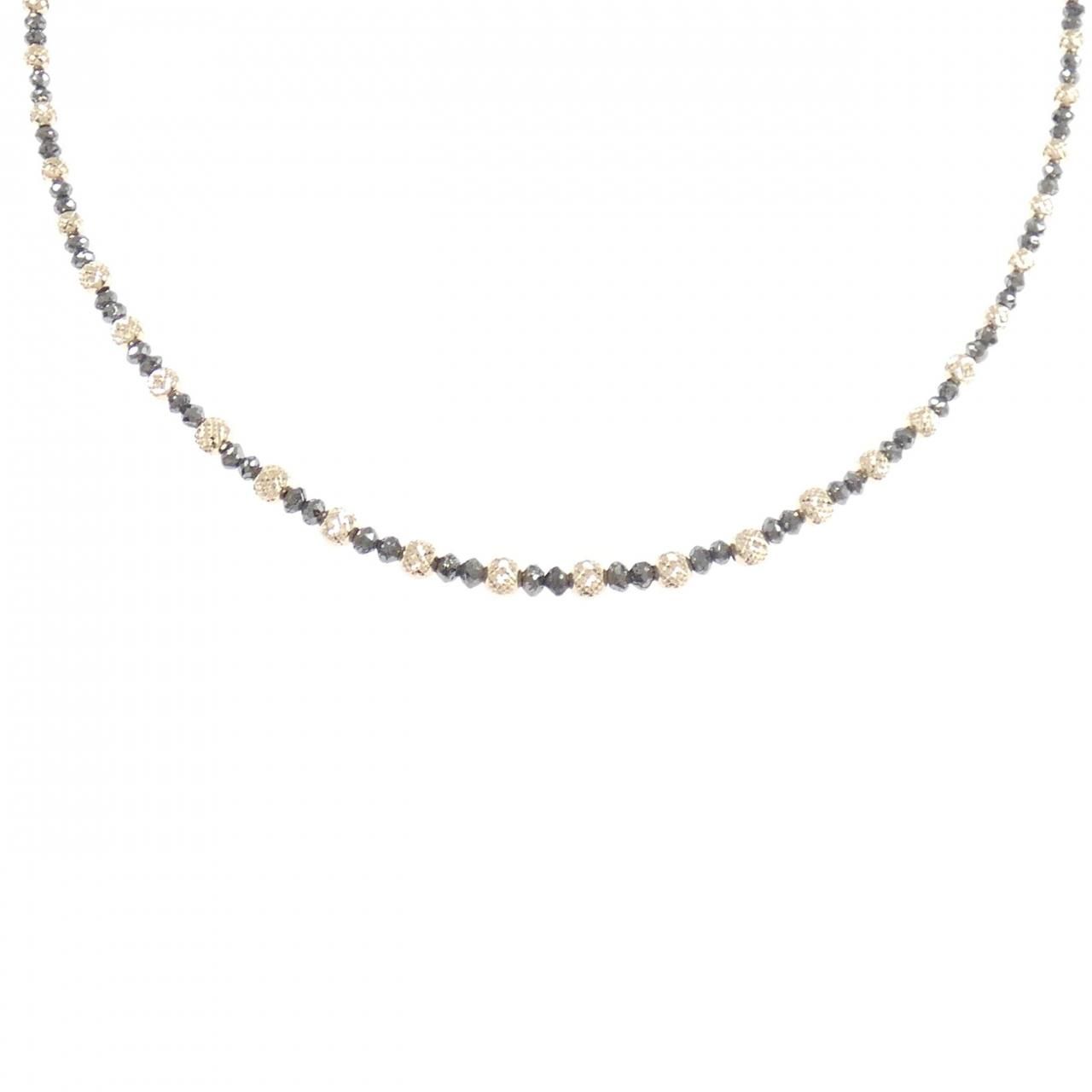 K18PG ダイヤモンド ネックレス 10.00CT
