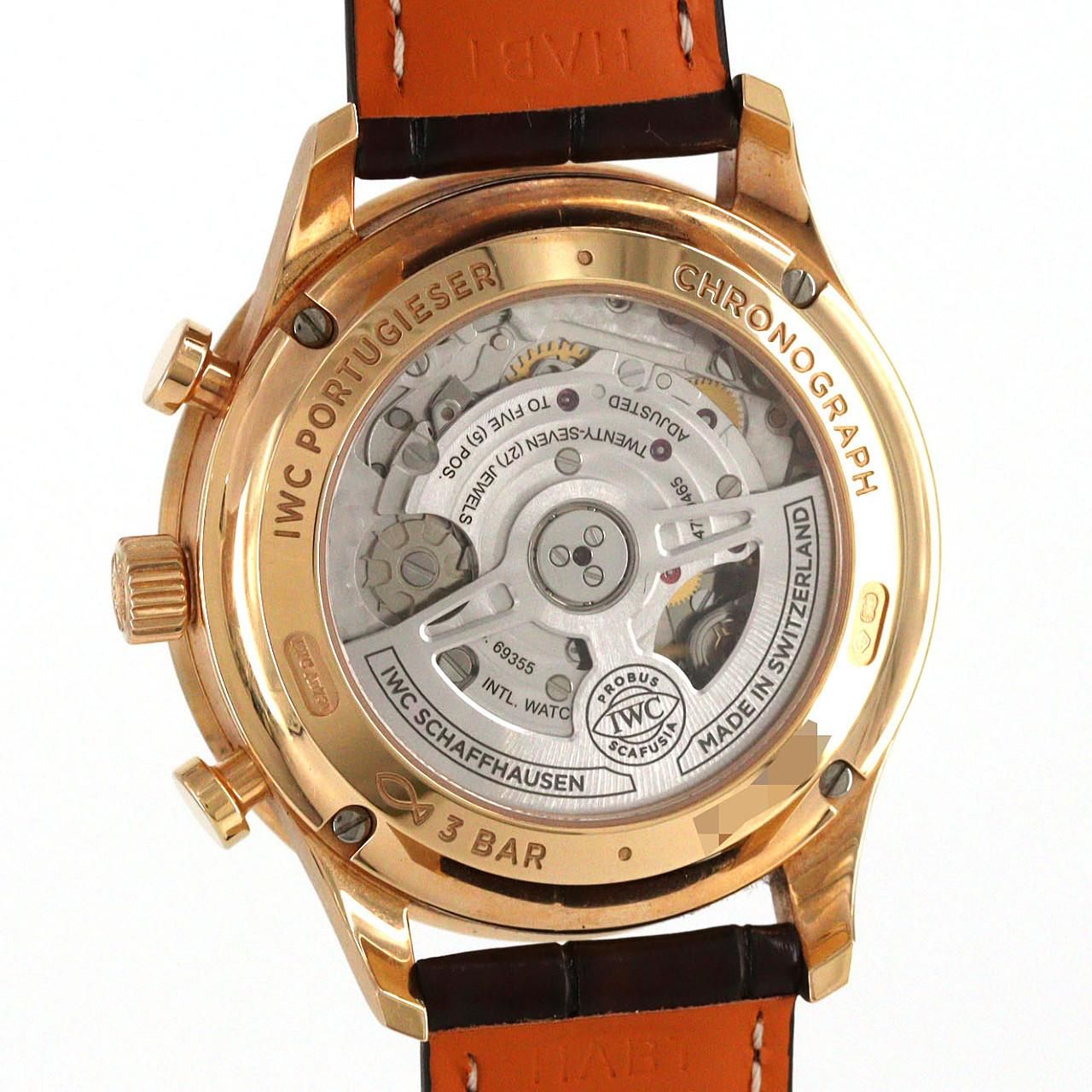 ノーメンテナンス還元価格】IWC ポルトギーゼクロノグラフ RG IW371611