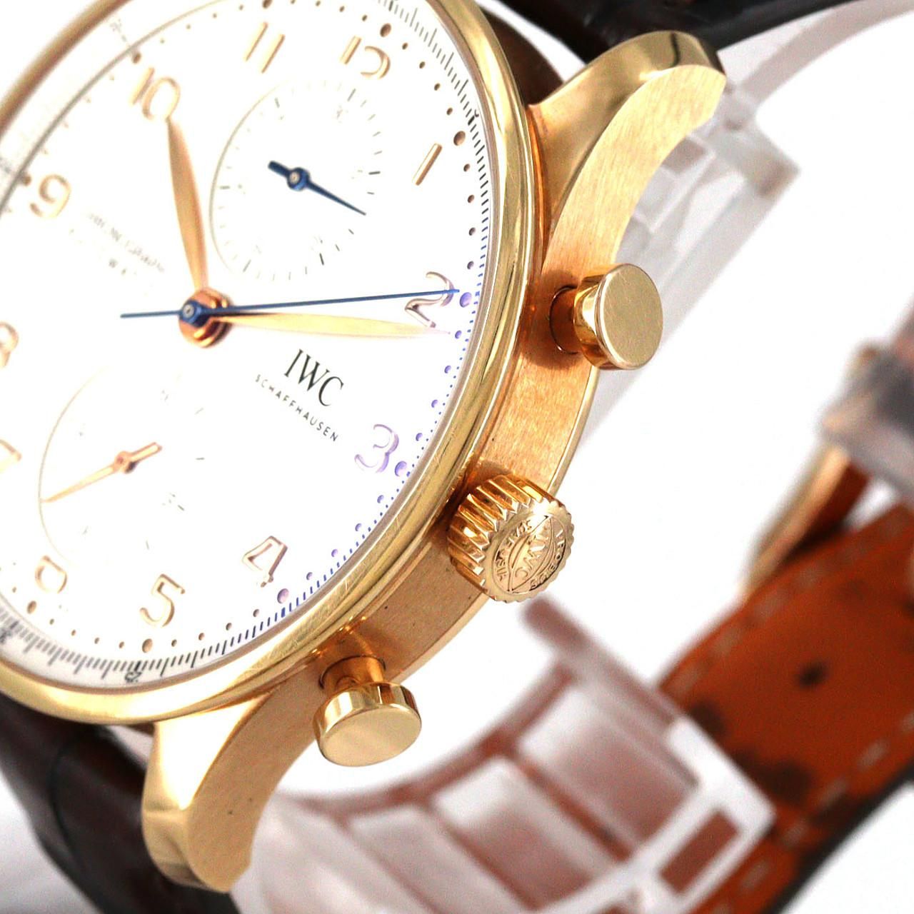 ノーメンテナンス還元価格】IWC ポルトギーゼクロノグラフ RG IW371611