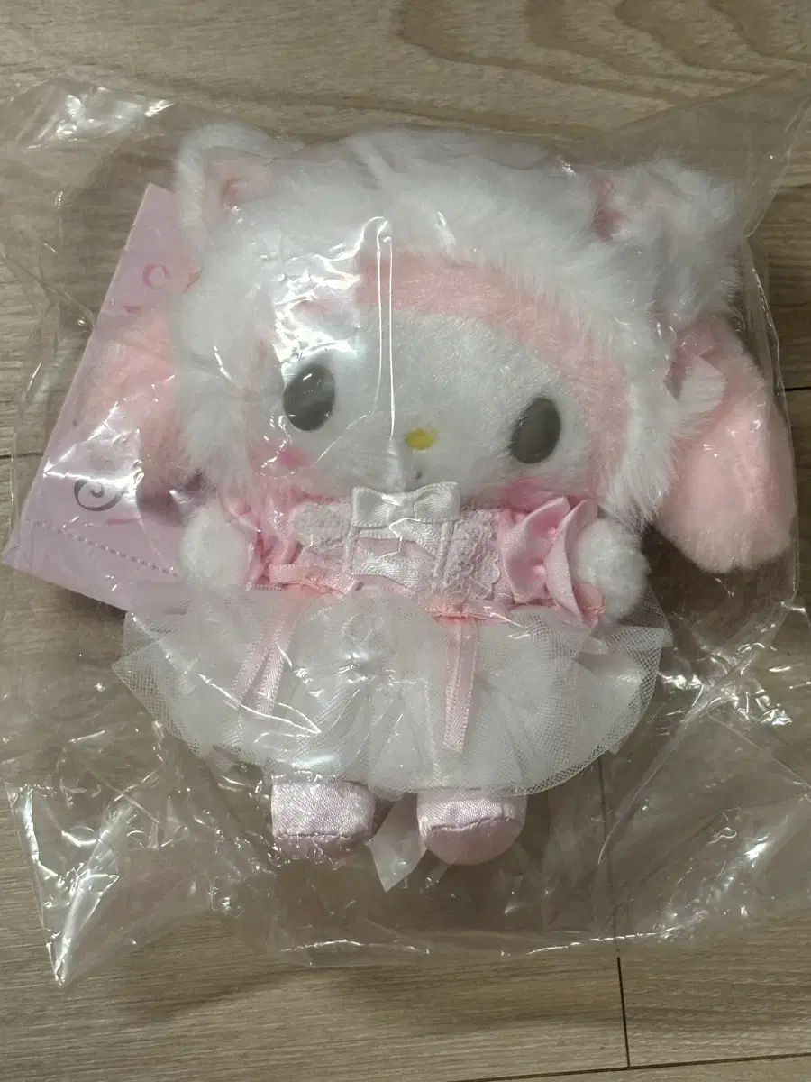 シロ猫 My Melody(マイメロディ) バレリーナ マスコット