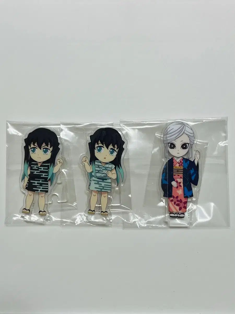(3個 まとめ) 連結アクリルスタンド (時透 無一郎、ゆい、あまね)