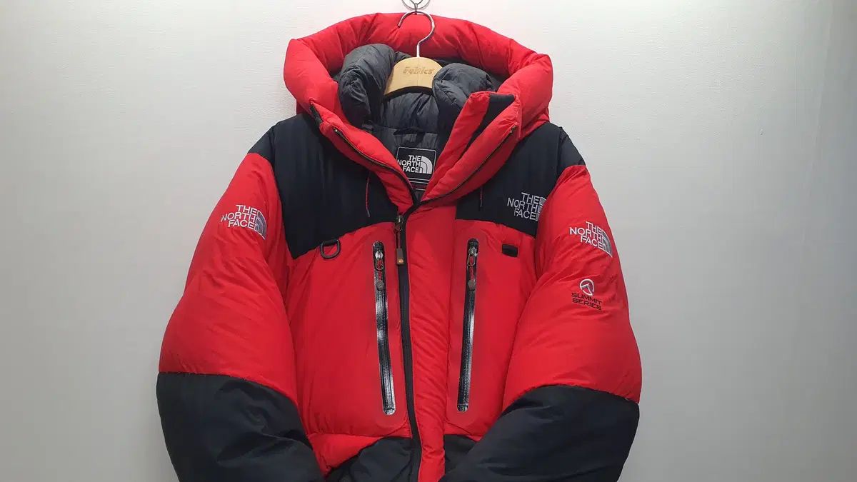 THE NORTH FACE ザノースフェイス ヒマラヤ ダウン 黒赤 サイズ95 (実寸 105程度)