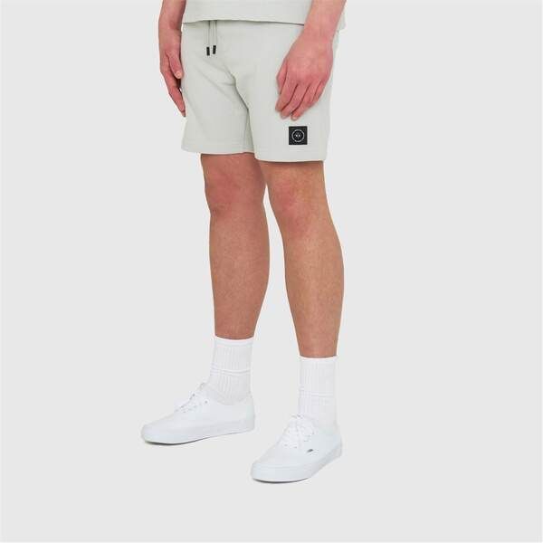 マーシャルアーティスト メンズ ボトムス ハーフパンツ・ショーツ ショートパンツ ロゴ Marshall Artist Logo Patch Shorts Dove Grey グレー 15,360円