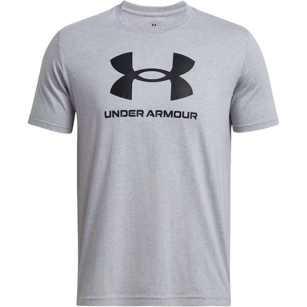 アンダーアーマー メンズ トップス シャツ ロゴ Under Armour Sportstyl Logo Ss Sn99 Grey グレー