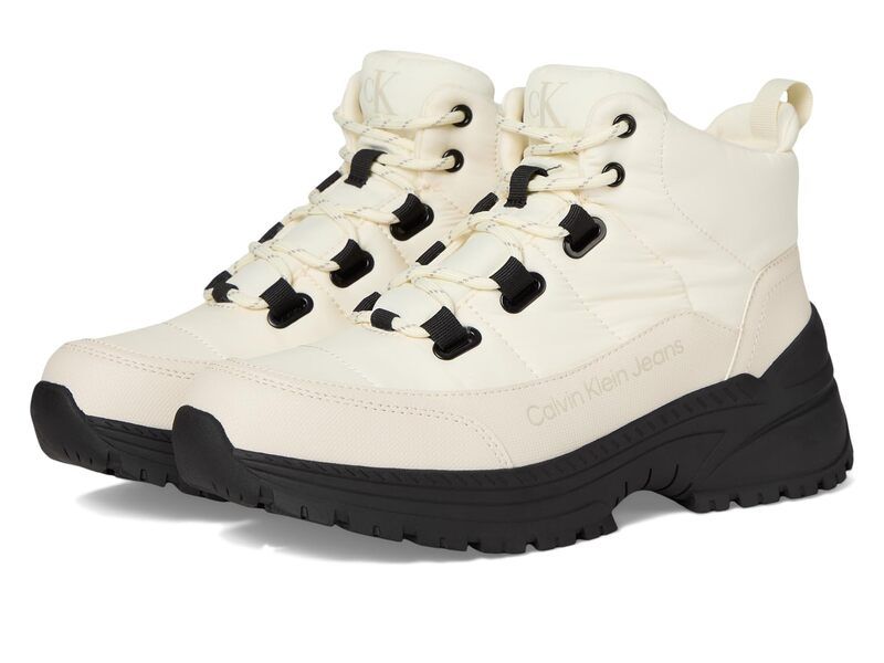 カルバンクライン レディース シューズ ブーツ・レインブーツ Calvin Kleinoanne Ivory Multi アイボリー