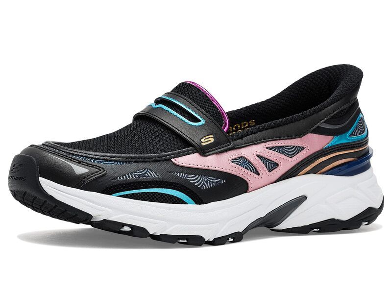スケッチャーズ レディース シューズ スニーカー SKECHERStamina Sportchrome Muse Hands Free Slipins BlackMulti ブラック 18,186円