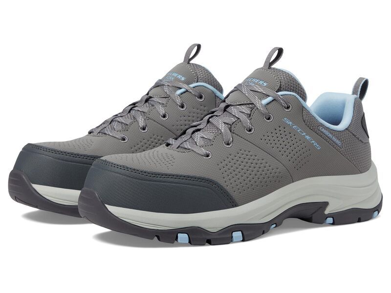 スケッチャーズ レディース シューズ スニーカー トール SKECHERS Work Trego Astallet Comp Toe Aqua アクア