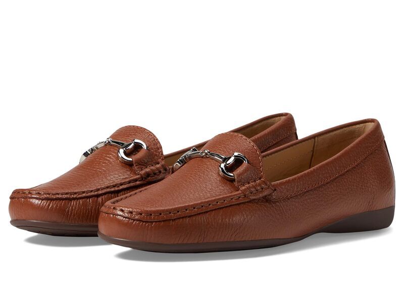 マークジョセフニューヨーク レディース シューズ スリッポン・ローファー Marc Joseph New York Carteroad Cognac Grainy