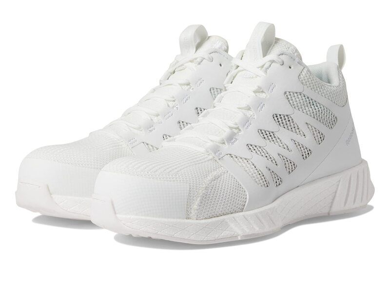 リーボック メンズ シューズ スニーカー Reebok Work Fusion Flexweave Work Composite Toe White ホワイト
