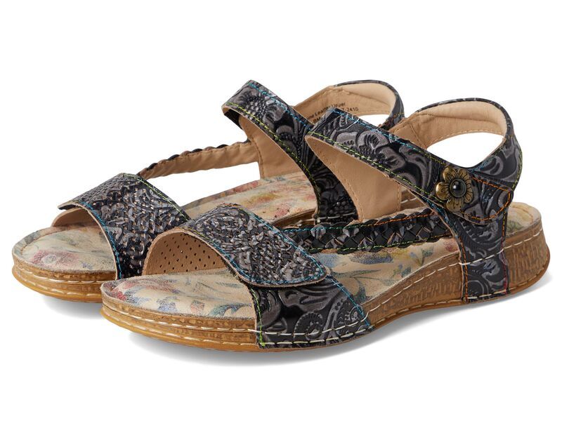 スプリングステップ レディース シューズ サンダル LArtiste by Spring Stepopular Black Multi ブラック