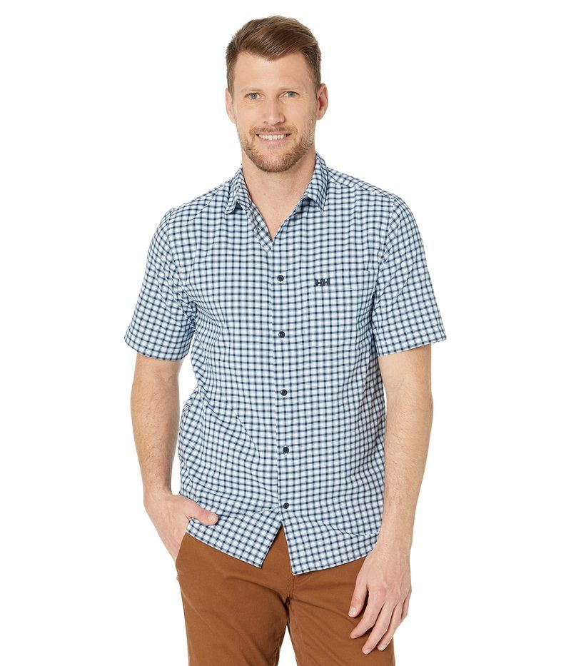 ヘリーハンセン メンズ トップス シャツ Helly Hansen Fjord QD Short Sleeve Shirt 20 Navy ネイビー