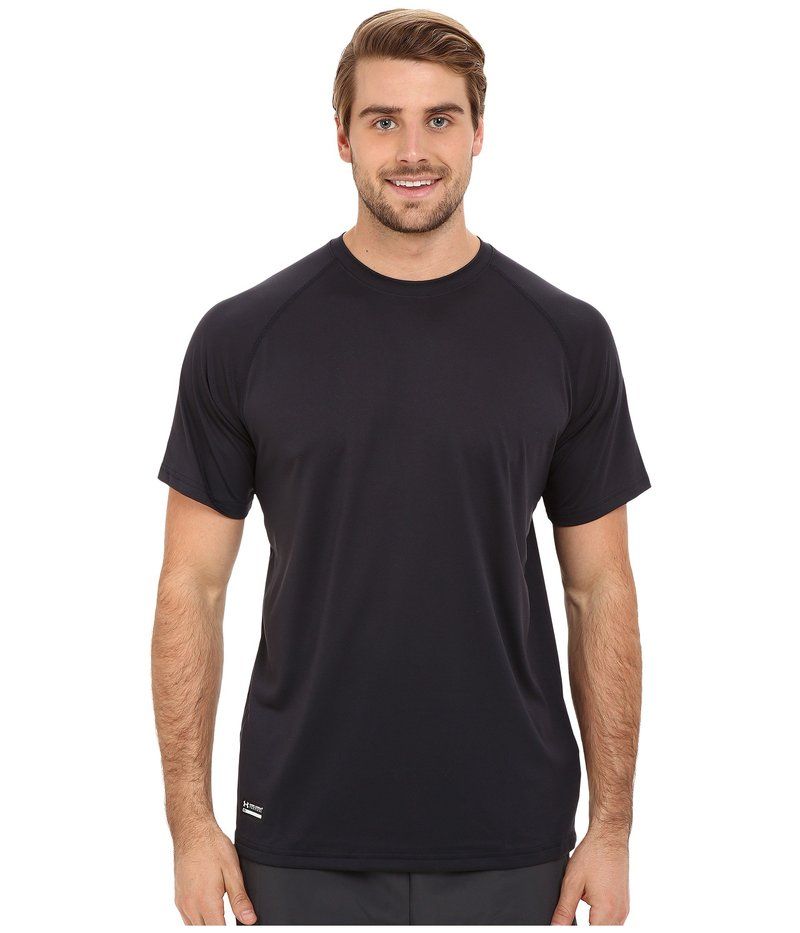 アンダーアーマー メンズ トップス シャツ Tシャツ Under Armour UA Tac Tech Tee Dark Navy Blue ネイビー