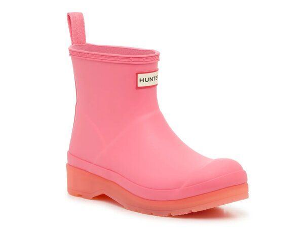 ハンター レディース シューズ ブーツ・レインブーツ HUNTER Original Play Short Rain Boot Womens Pink ピンク