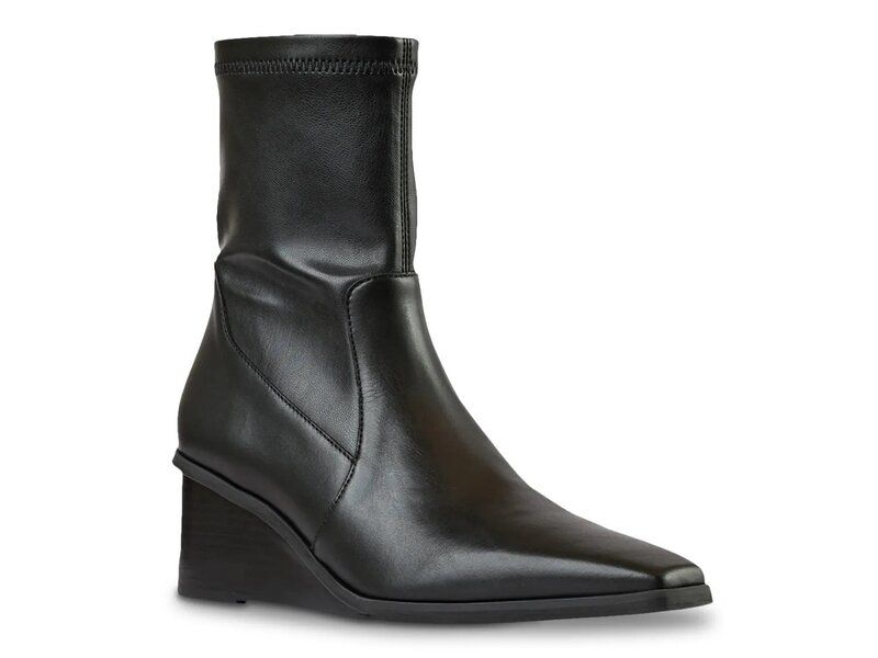 アンドレアース レディース シューズ ブーツ・レインブーツ Andre Assous Verona Wedge Bootie Black ブラック