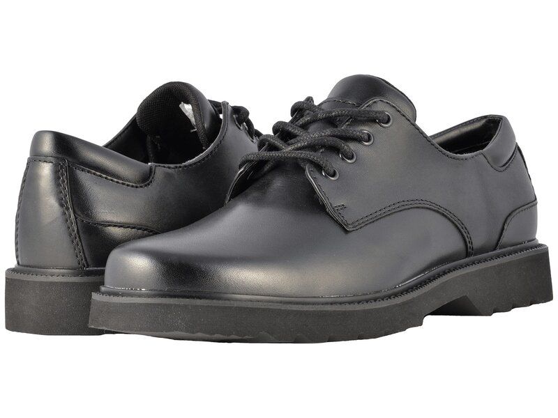 ロックポート メンズ シューズ オックスフォード Rockport Main Route Northfield Waterproof Black Leather ブラック