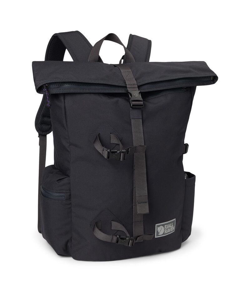 フェールラーベン メンズ バッグ バックパック・リュックサック Fjallraven Vardag Foldsack 25 Coal Black ブラック