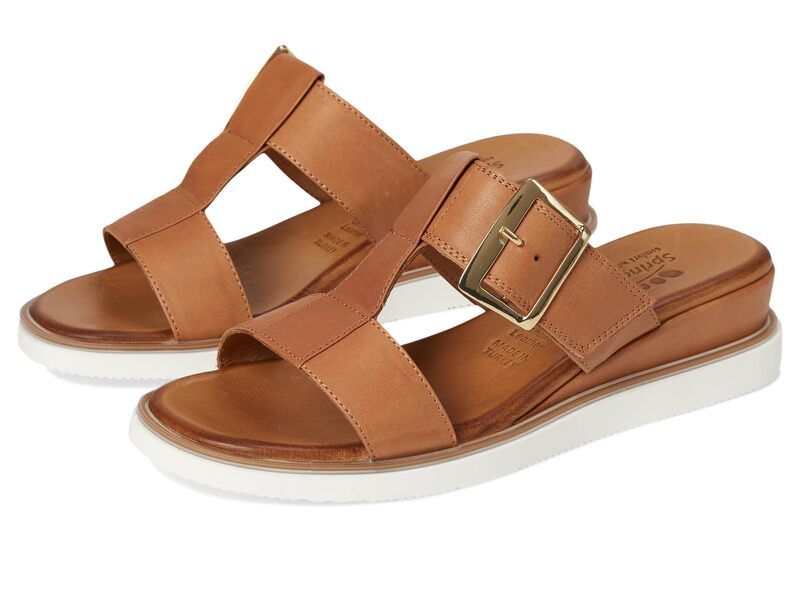 スプリングステップ レディース シューズ サンダル Spring Step Seaport Camel キャメル
