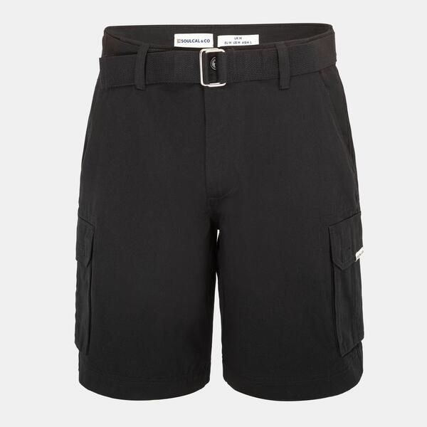 ソウルカル メンズ ボトムス ハーフパンツ・ショーツ SoulCal Washed Short Mens Black ブラック