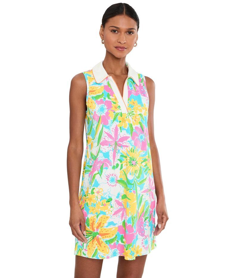 リリーピュリッツァー レディース トップス ワンピース ノースリーブ Lilly Pulitzer Cayo Costa Sleeveless Dress Multi Lovely Li マルチカラー