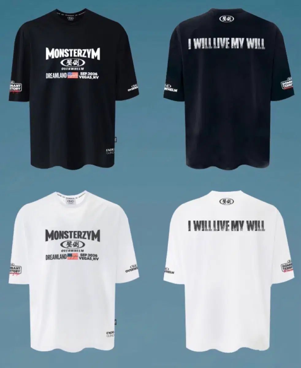 圧倒オールラウンダーMONSTERジム半袖Tシャツ 3 4サイズ新品
