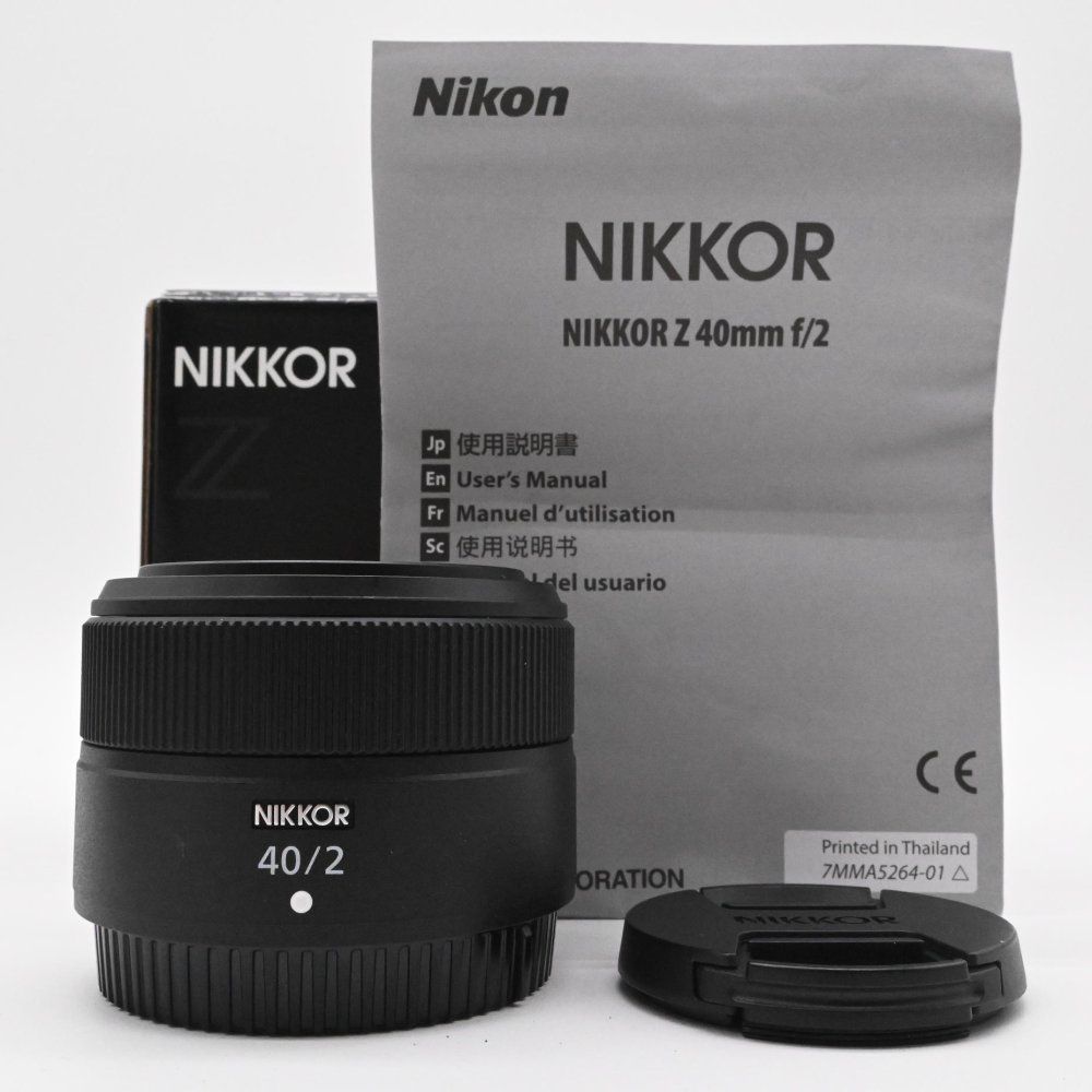 Nikon 単焦点レンズ NIKKOR Z 40mm f/2S Zマウント フルサイズ対応