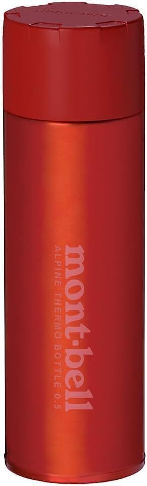 モンベル アルパインサーモボトル 0.5L 1134167 レッド (容量 0.5L) 国内正規品pms 3ad1e4a8