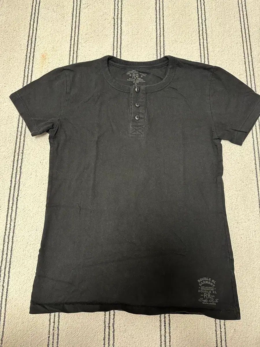 RRL(ダブルアールエル) ブラック 半袖Tシャツ