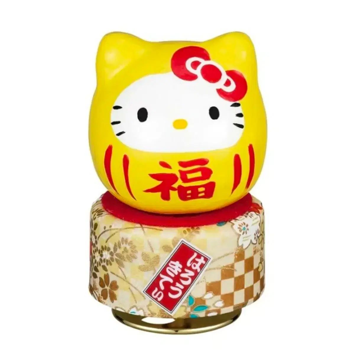サンリオ ハローキティ だるま オルゴール 黄色 6,983円
