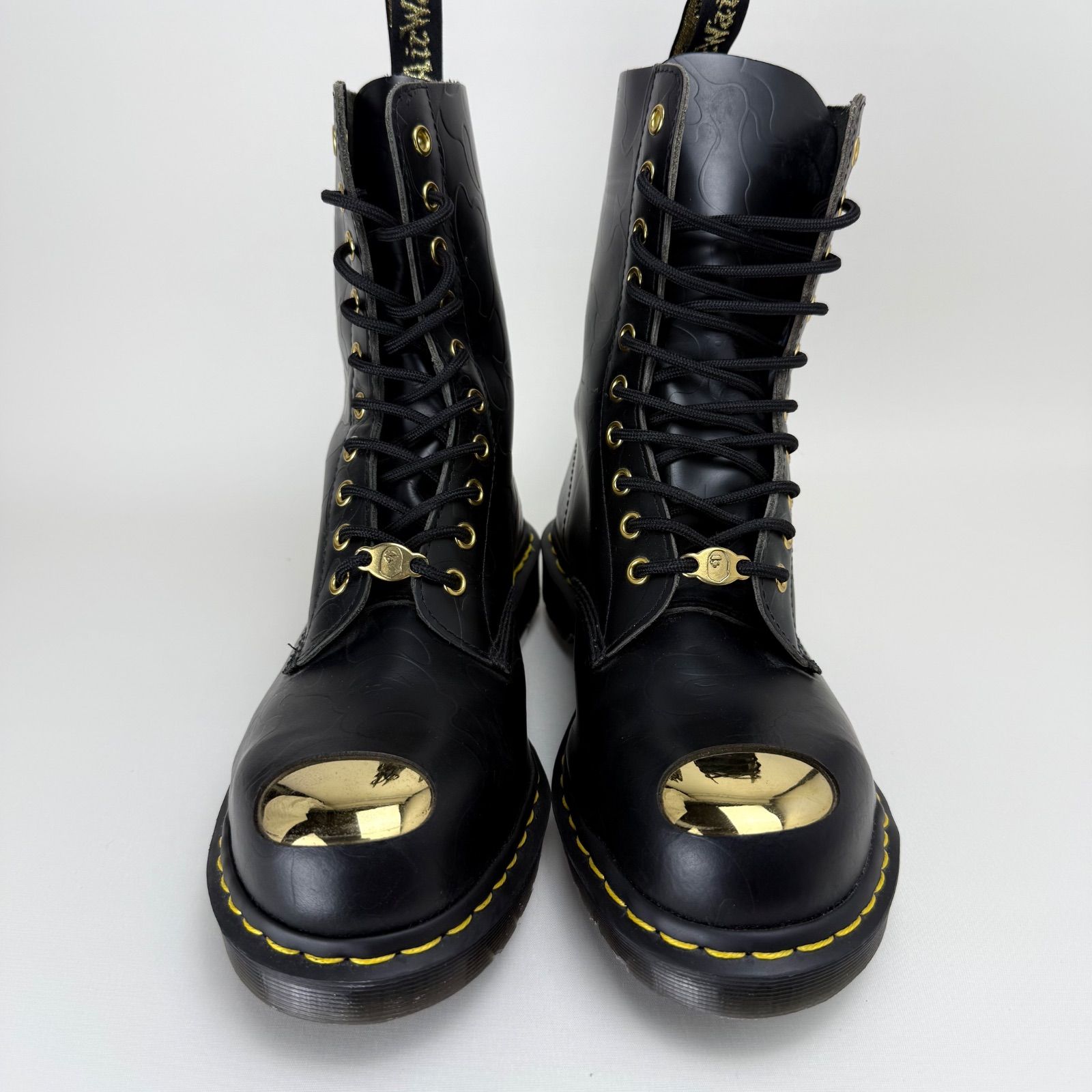 Dr.Martens × A BATHING APE 2018 archive ABC 10 HOLE STEEL TOE CAP UK7 BAPE 1490 ドクターマーチン アベイシングエイプ 10ホール ブーツ スチールトゥ 迷彩型押 NIGO 裏原 Dr.Martens × A BATHING APE 2018 archive ABC 10 HOLE STEEL TOE CAP UK7 BAPE 1490 ドクターマーチン アベイシングエイプ 10ホール ブーツ スチールトゥ 迷彩型押 NIGO 裏原